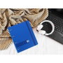 Oxford Europeanbinder + Live & Go A4+ con 4 anillas de 35 mm y recambio, Azul